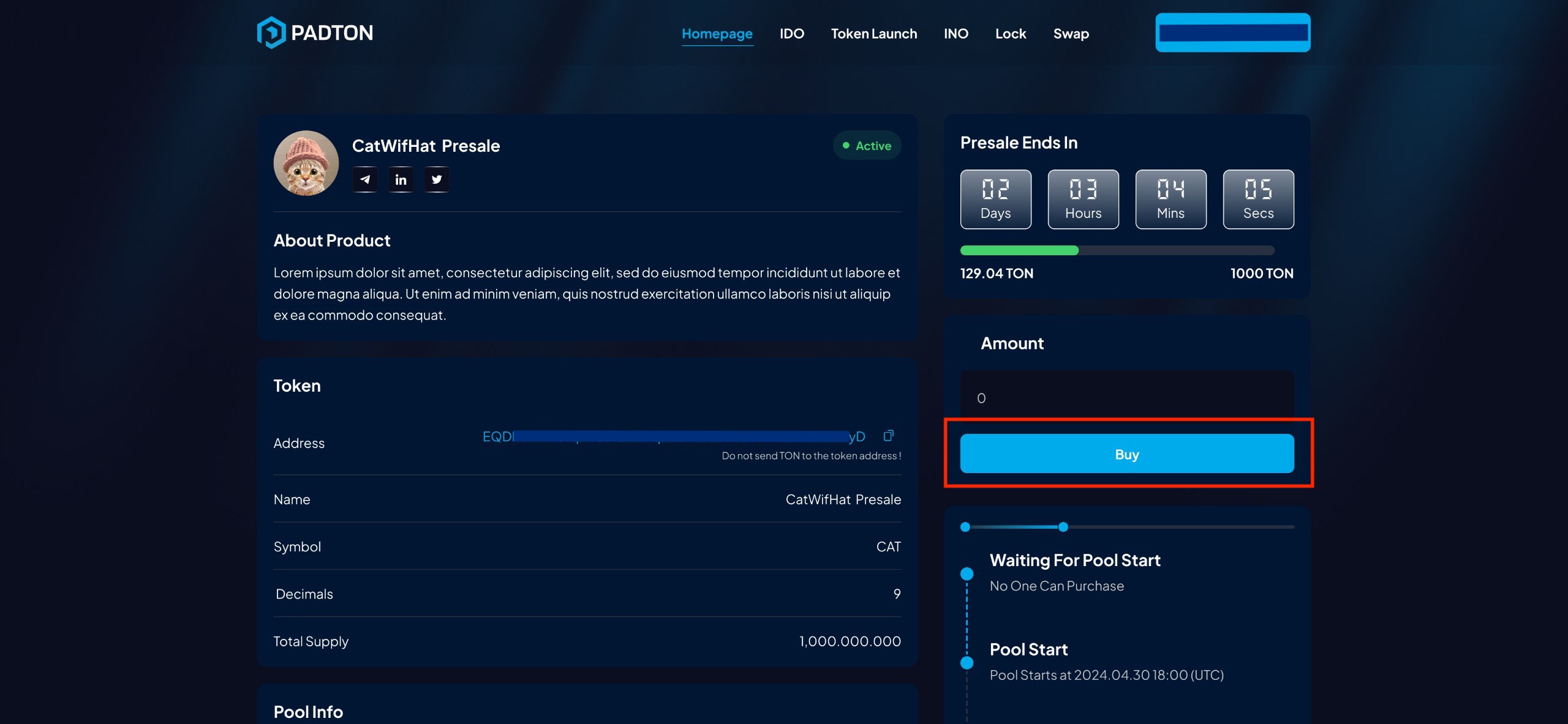 Enter Investment Amount